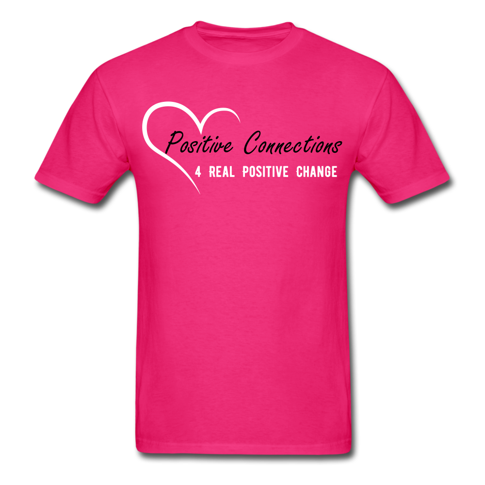 Classic T-Shirt - Positive Change - fuchsia