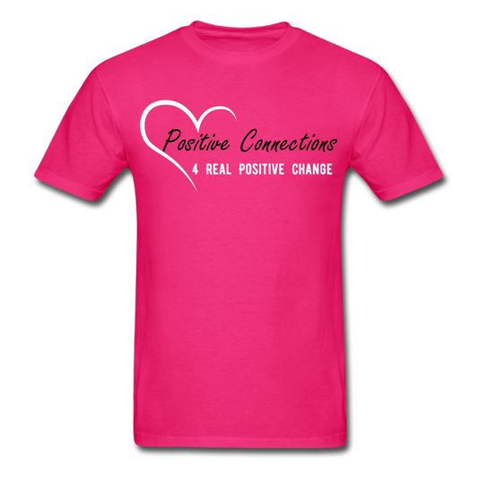 Classic T-Shirt - Positive Change - fuchsia