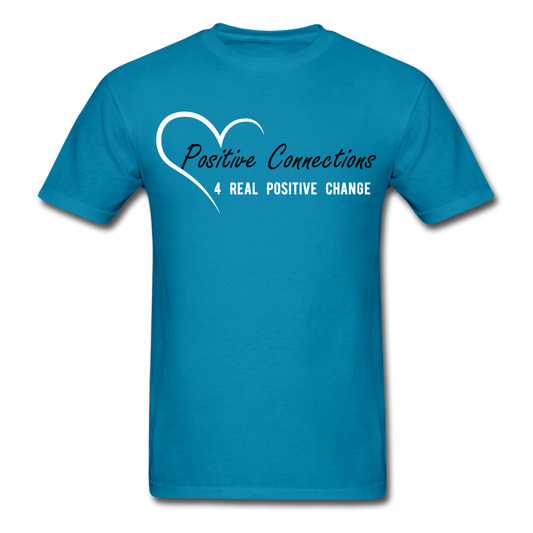 Classic T-Shirt - Positive Change - turquoise