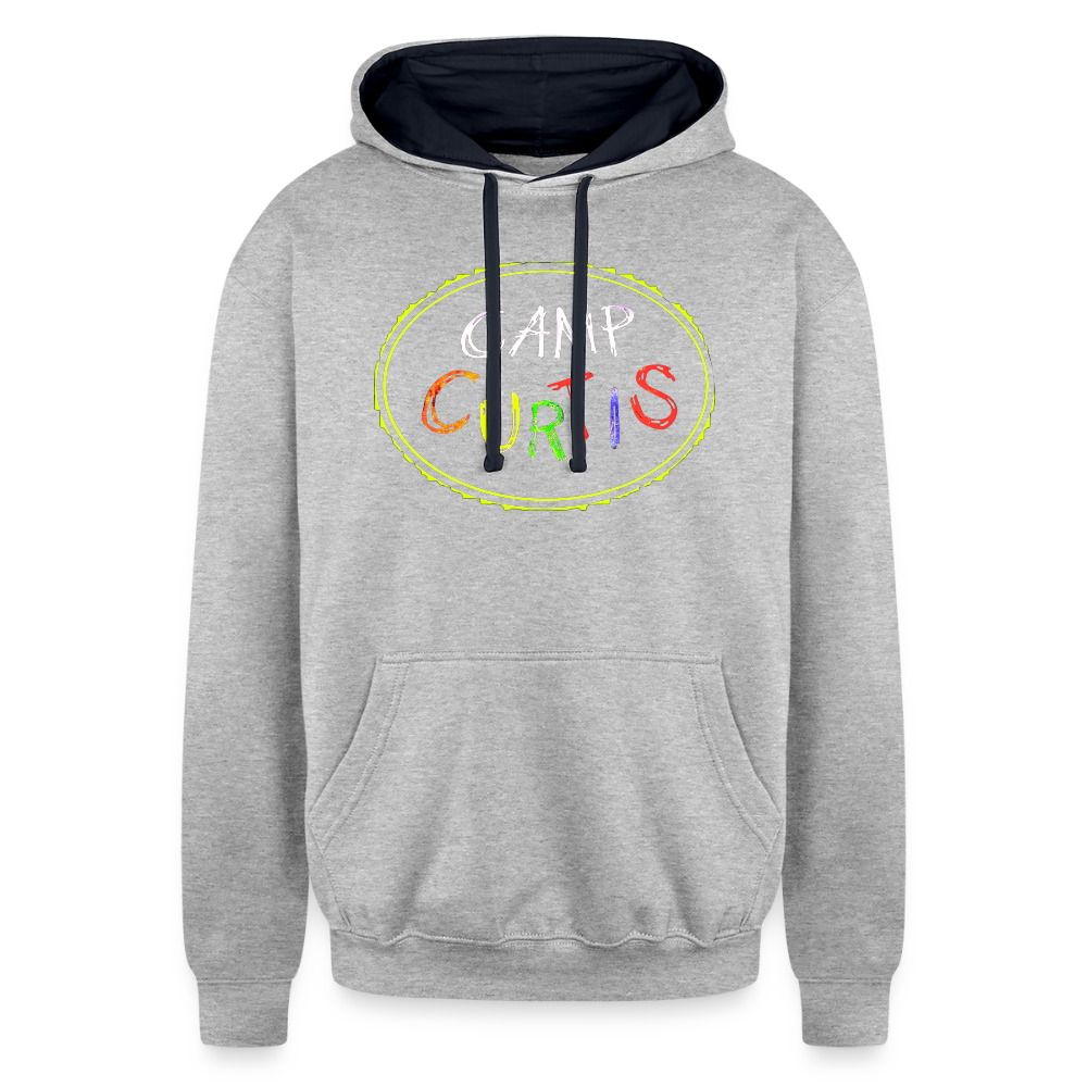 Camp Curtis Hoodie - heather gray/navy