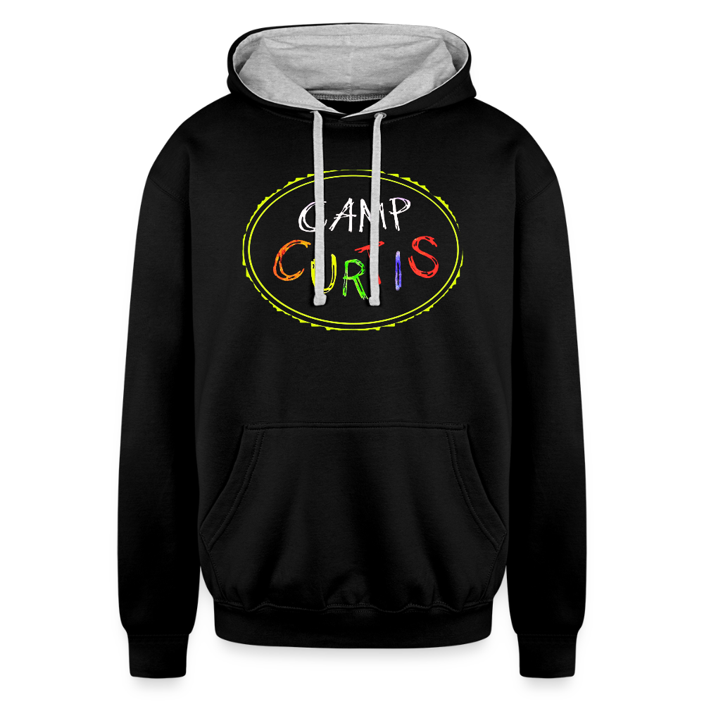 Camp Curtis Hoodie - black/heather gray