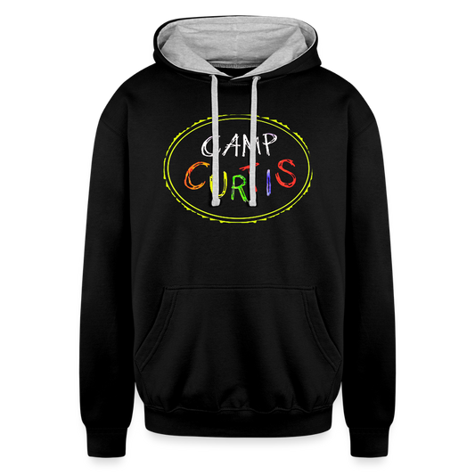 Camp Curtis Hoodie - black/heather gray