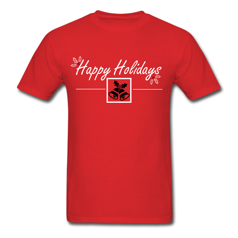Classic T-Shirt - Happy Holidays - red