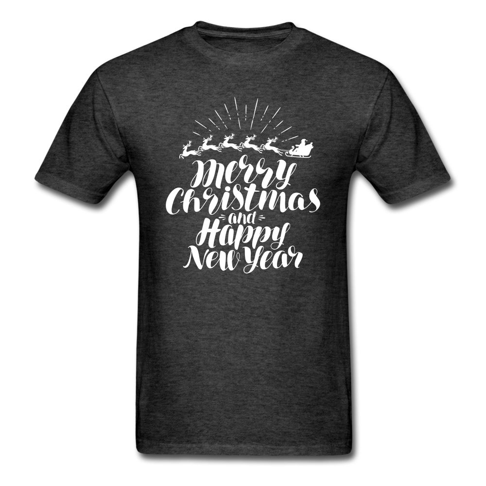 Classic T-Shirt - Merry Christmas - heather black
