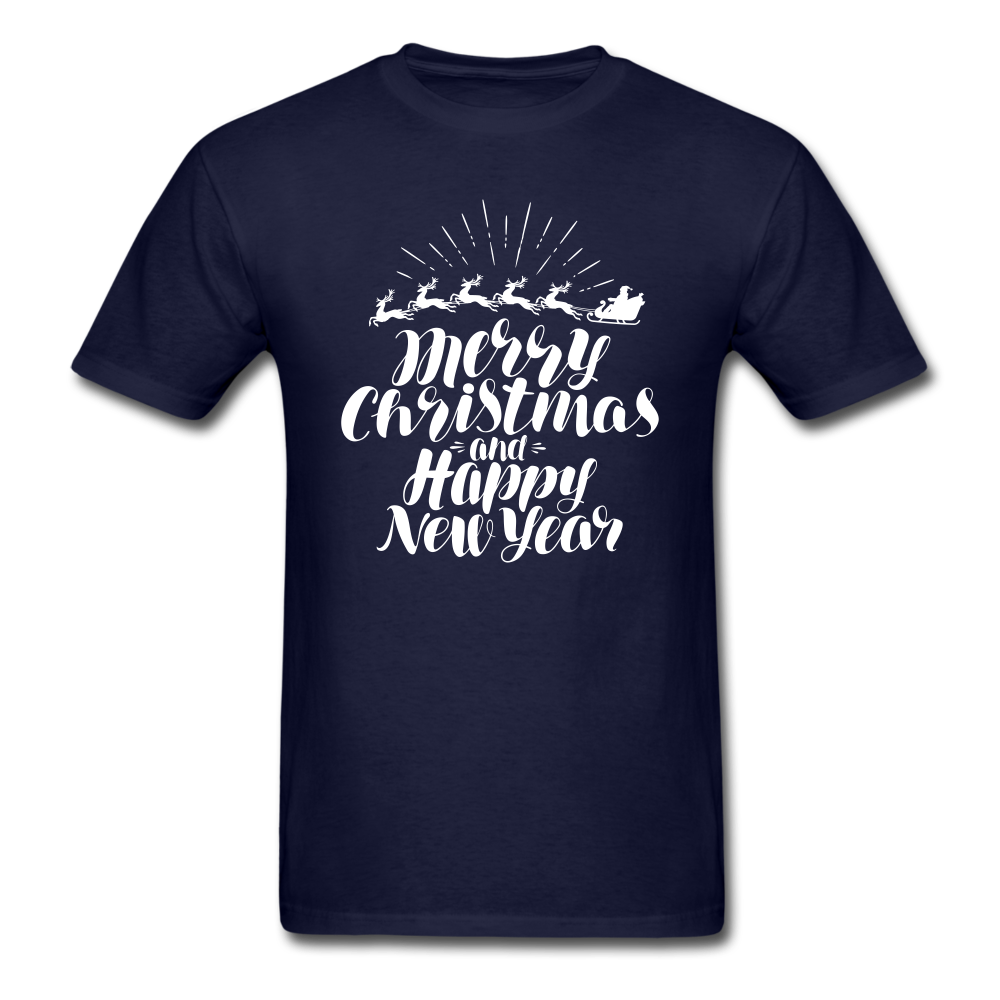 Classic T-Shirt - Merry Christmas - navy