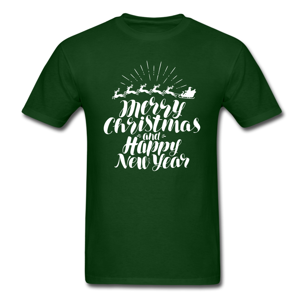 Classic T-Shirt - Merry Christmas - forest green