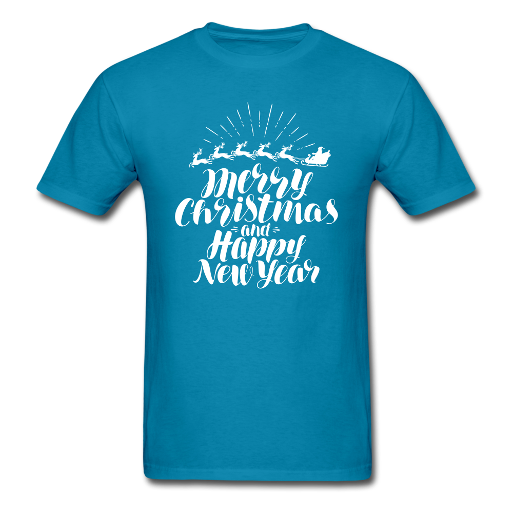 Classic T-Shirt - Merry Christmas - turquoise