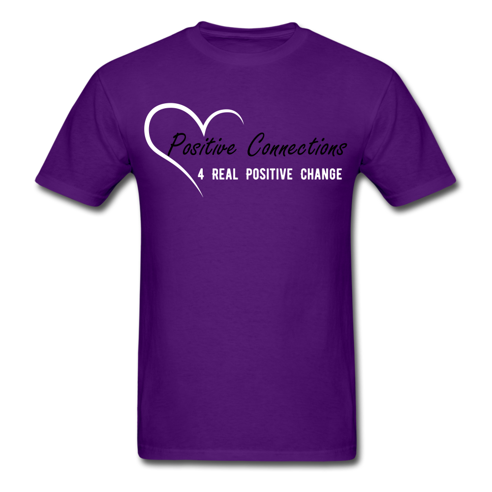 Classic T-Shirt - Positive Change - purple