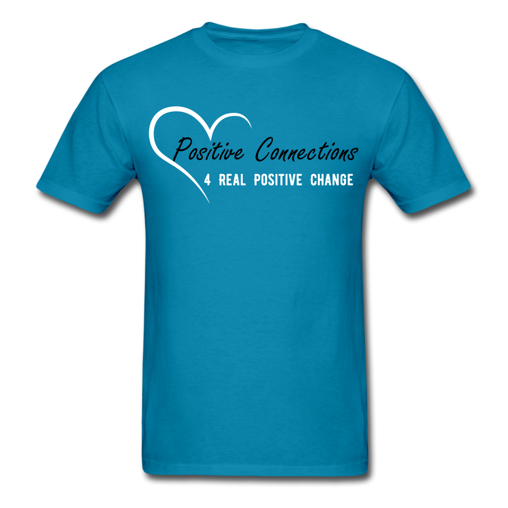 Classic T-Shirt - Positive Change - turquoise