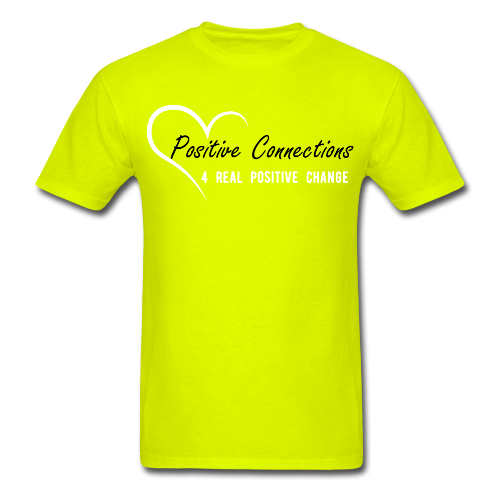 Classic T-Shirt - Positive Change - safety green