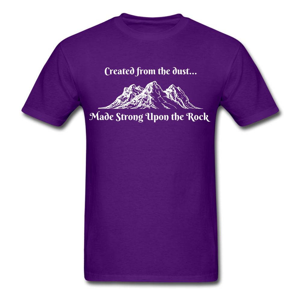 Unisex Classic T-Shirt - Created Strong - purple