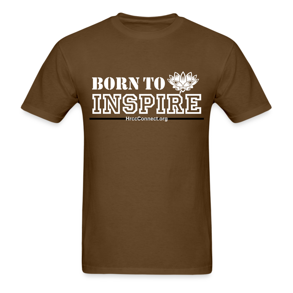 Classic T-Shirt - Born to Inspire - brown