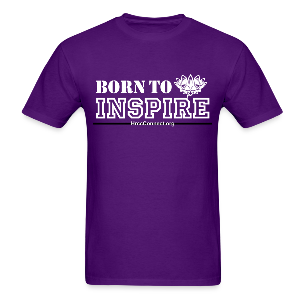 Classic T-Shirt - Born to Inspire - purple
