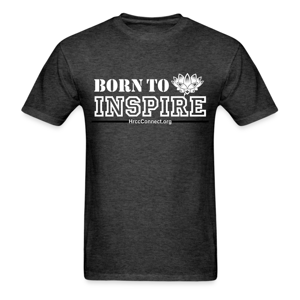 Classic T-Shirt - Born to Inspire - heather black