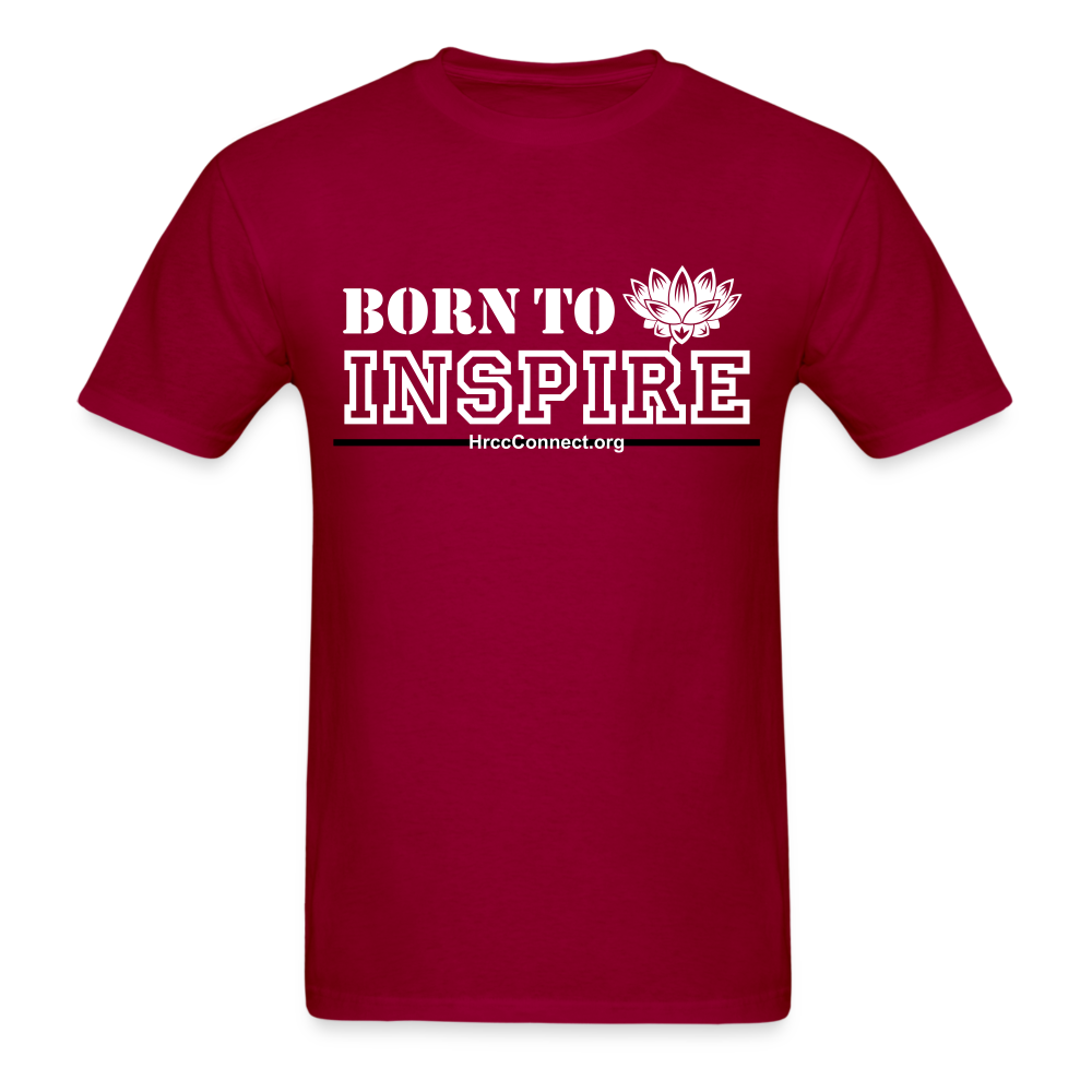 Classic T-Shirt - Born to Inspire - dark red