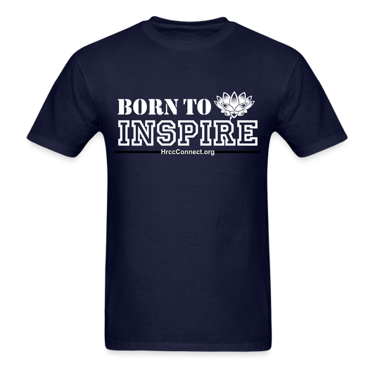 Classic T-Shirt - Born to Inspire - navy