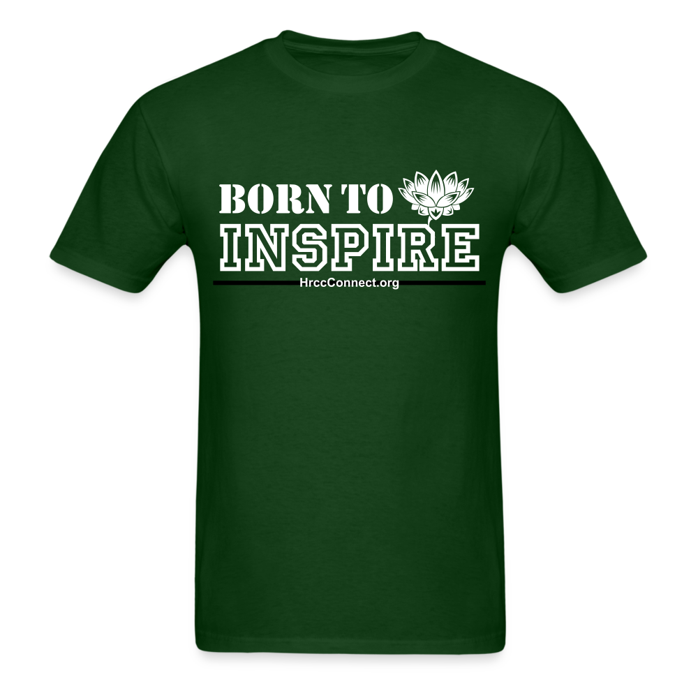 Classic T-Shirt - Born to Inspire - forest green