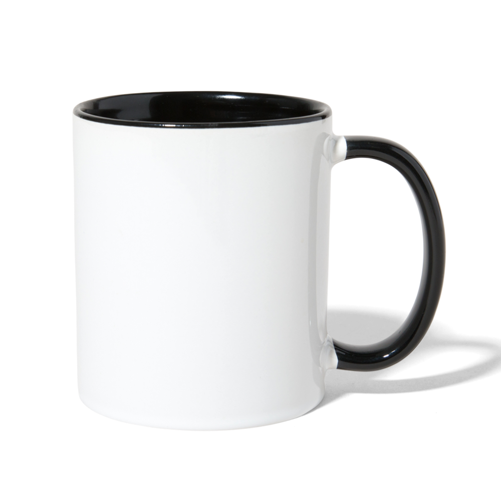 Contrast Coffee Mug - M.O.M. - white/black